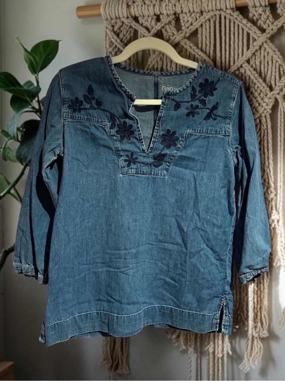 Gap soft jean top